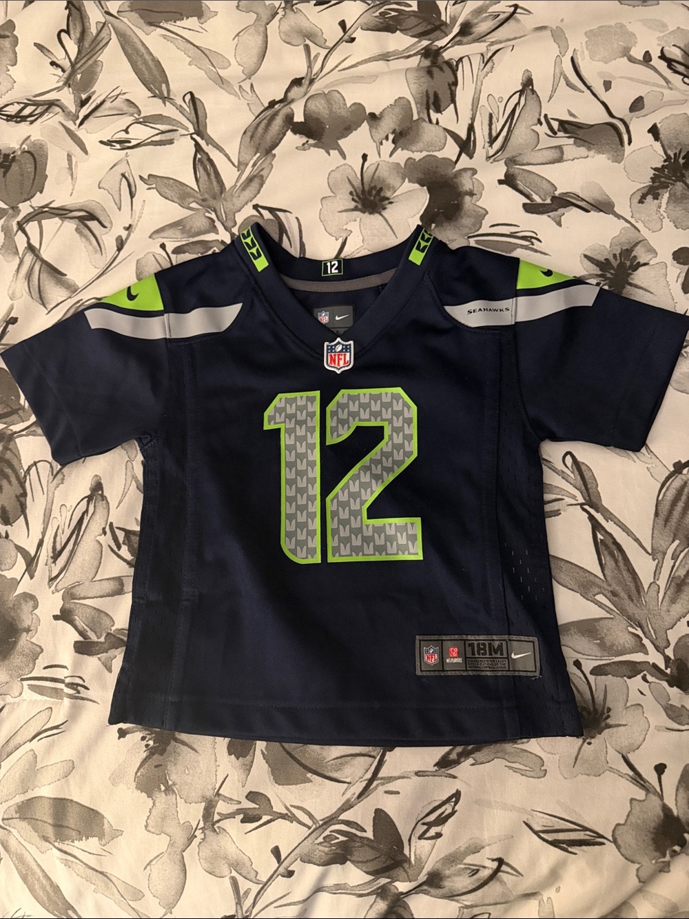 Nike Toddler Seahawks #12 Jersey